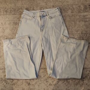 Zara Light Blue Casual Denim